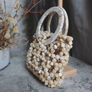 Fashion Luxury Beads Wallet Chain Ladies Handbag